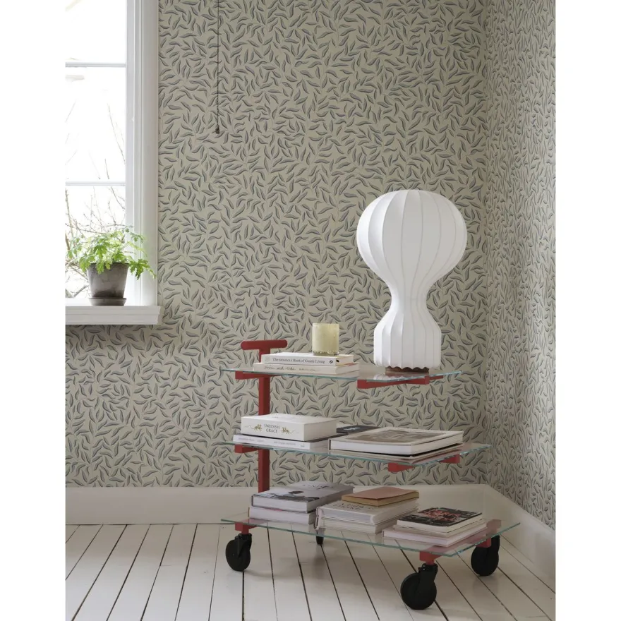 Tapetti Sandberg Karolina, non-woven, kasvi, lehtipuu