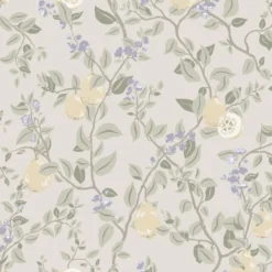 Tapetti Sandberg Kvitten, non-woven, kasvi