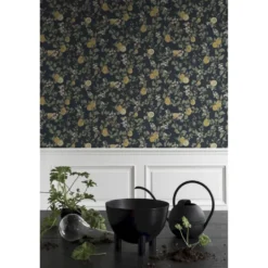 Tapetti Sandberg Kvitten, non-woven, kasvi