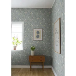 Tapetti Sandberg Kvitten, non-woven, kasvi