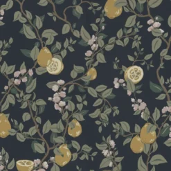 Tapetti Sandberg Kvitten, non-woven, kasvi