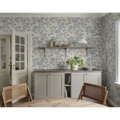 Tapetti Sandberg Pine, non-woven, kasvi, havupuu