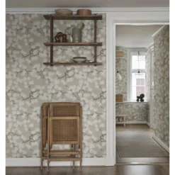 Tapetti Sandberg Pine, non-woven, kasvi, havupuu