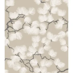Tapetti Sandberg Pine, non-woven, kasvi, havupuu