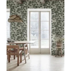 Tapetti Sandberg Pine, non-woven, kasvi, havupuu