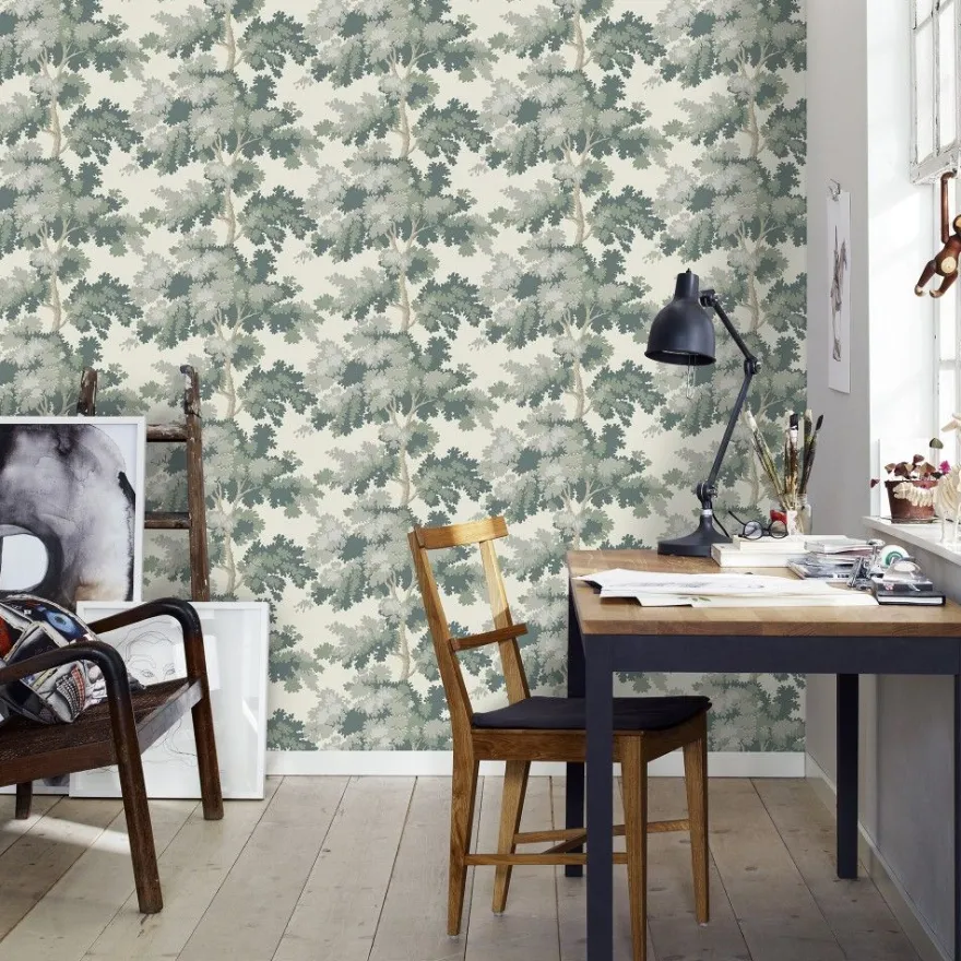 Tapetti Sandberg Raphael, non-woven, kasvi, lehtipuu
