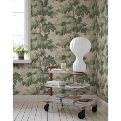 Tapetti Sandberg Raphael, non-woven, kasvi, lehtipuu