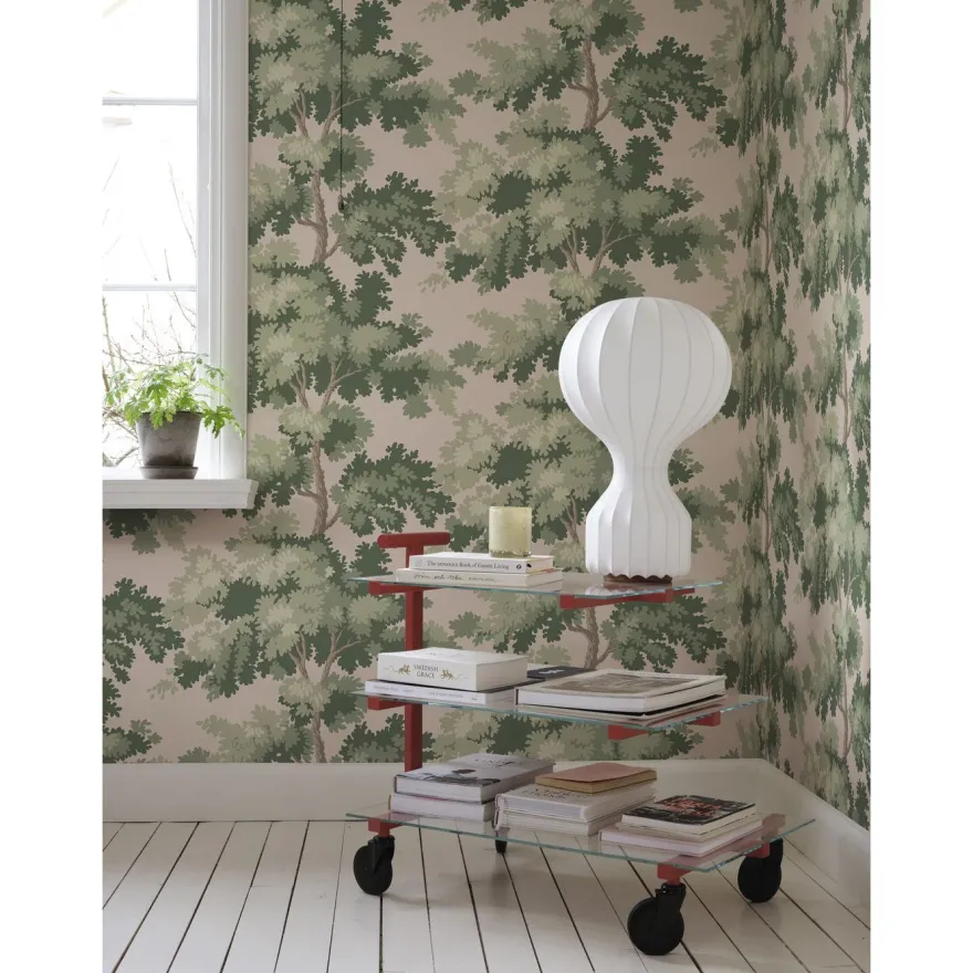Tapetti Sandberg Raphael, non-woven, kasvi, lehtipuu