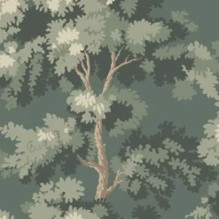 Tapetti Sandberg Raphael, non-woven, kasvi, lehtipuu