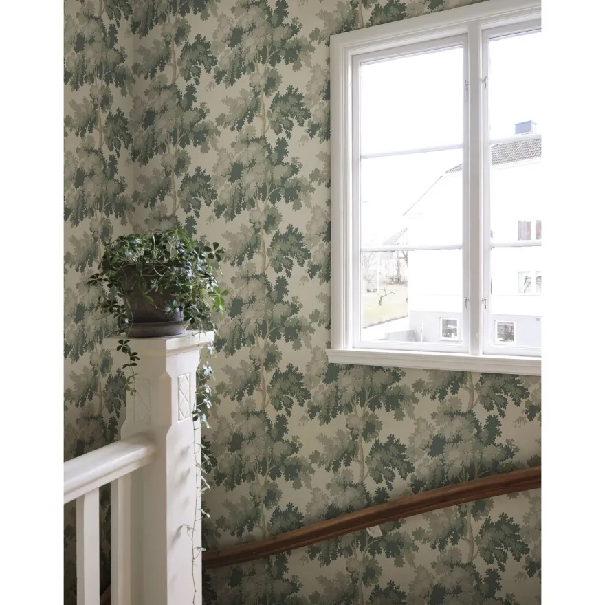 Tapetti Sandberg Raphael, non-woven, kasvi, lehtipuu