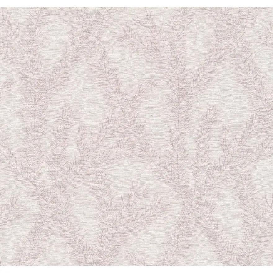 Tapetti Sandudd Four Seasons 358981, non-woven, kasvi, vaaleanpunainen/helmiäinen