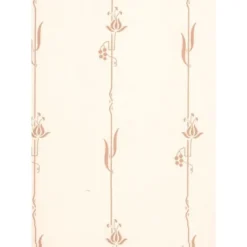 Tapetti Sandudd Isoäidin aikaan 4834-3, 0,46x10,05m, Art Deco, jugend, beige/vaaleanpunainen