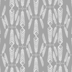 Tapetti Sandudd Ivana Helsinki Indian Summer 5248-3, non-woven, graafinen/geometrinen, harmaa/valkoinen