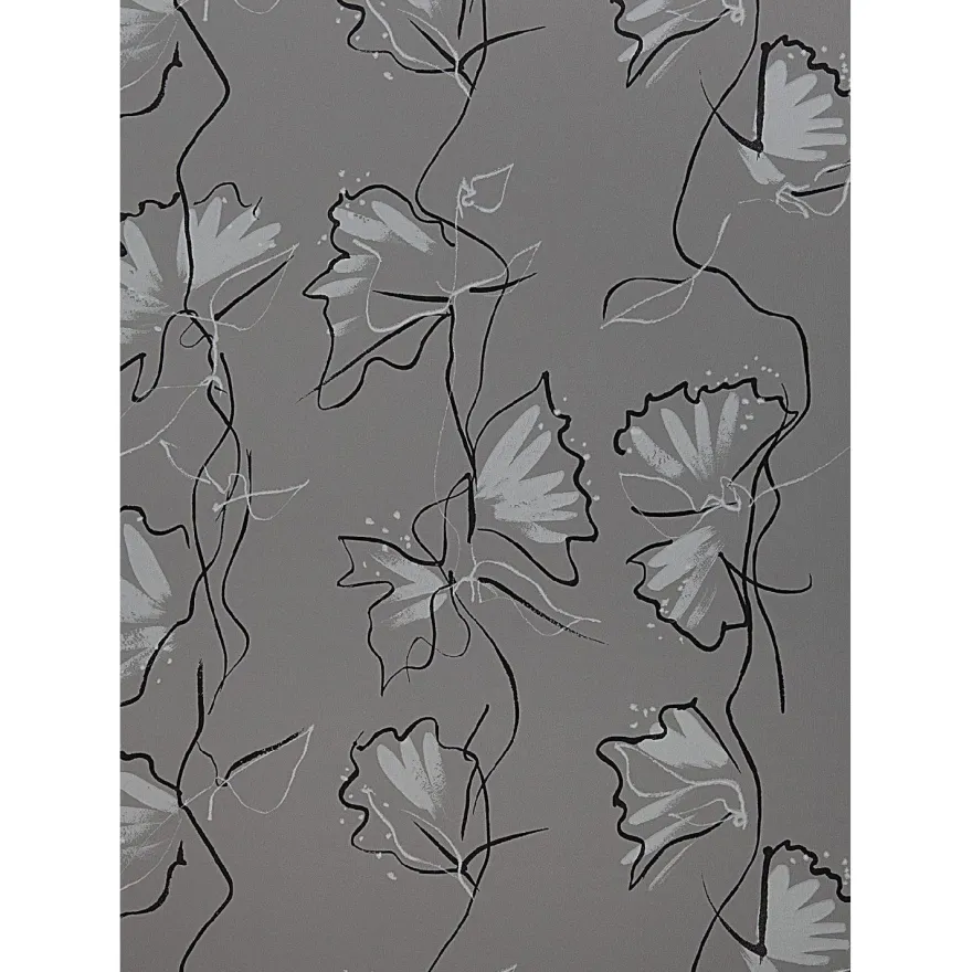 Tapetti Sandudd Jukka Rintala 5121-1, non-woven, romanttinen, harmaa