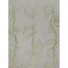 Tapetti Sandudd Jukka Rintala 5119-4, non-woven, romanttinen, valkoinen/vihreä
