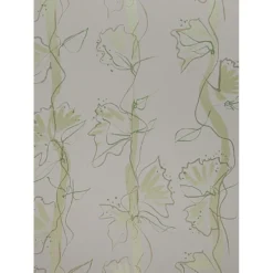 Tapetti Sandudd Jukka Rintala 5119-4, non-woven, romanttinen, valkoinen/vihreä