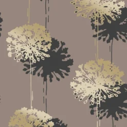 Tapetti Sandudd Rolleri 9 5281-1, 0,53x11,2m, non-woven, vintage, ruskea/kulta