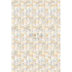 Tapetti WallpaperXXL Postcards, 158105, 46,5 cm x 8,37 m, non-woven, teksti, vintage, beige