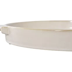 Tarjotin House Nordic Tray, ø37x 4.5cm, keramiikka, valkoinen