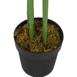 Tekokasvi bambupuu, 384 lehteä, 120 cm, vihreä