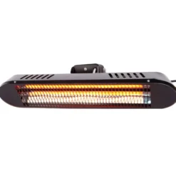 Terassilämmitin Fornorth seinään Premium 2000W etäohjaus, musta