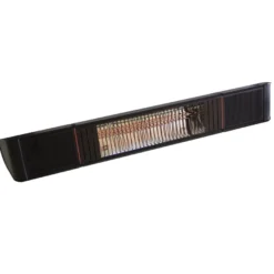Terassilämmitin HEAT1 Eco High-line, 660-2000W, BT, kaiuttimet, kaukosäädin, musta