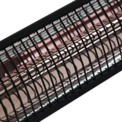 Terassilämmitin HEAT1 Eco Pro-line, 650-2000W, kaukosäädin, musta