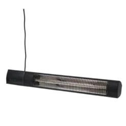 Terassilämmitin HEAT1 Eco Pro-line, 650-2000W, kaukosäädin, musta