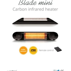 Terassilämmitin Veito Mini 1200W, musta