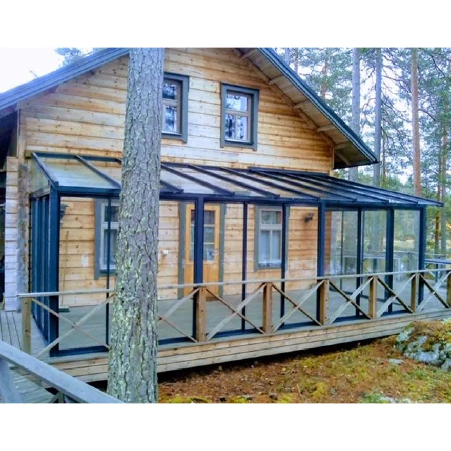 Terassin liukuovi Maakunnan Lasi, 3 osaa, eri värejä, mittatilaus