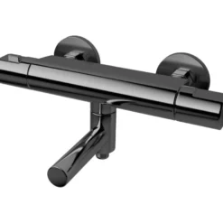 Termostaattihana Tapwell ARM022, juoksuputkella, Black Chrome