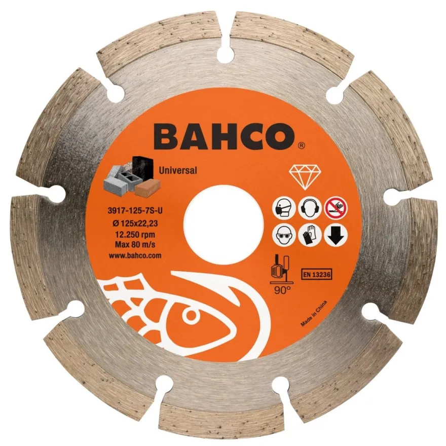 Timanttikatkaisulaikka Bahco, 230x2.6x22.23mm
