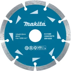 Timanttikatkaisulaikka Makita D-41595, 125x22,23x2,2mm, segmentti