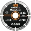 Timanttilaikka Mandrex MetalXcut 125mm, metallille