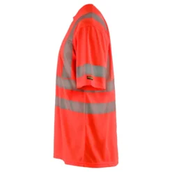 T-paita Blåkläder 3420 Highvis, huomiopunainen
