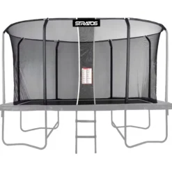 Trampoliinin Turvaverkko Stratos Suorakaide Trampoliini Premium Black Line, 277x477 cm