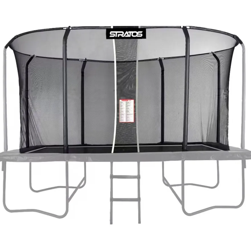 Trampoliinin Turvaverkko Stratos Suorakaide Trampoliini Premium Black Line, 277x477 cm