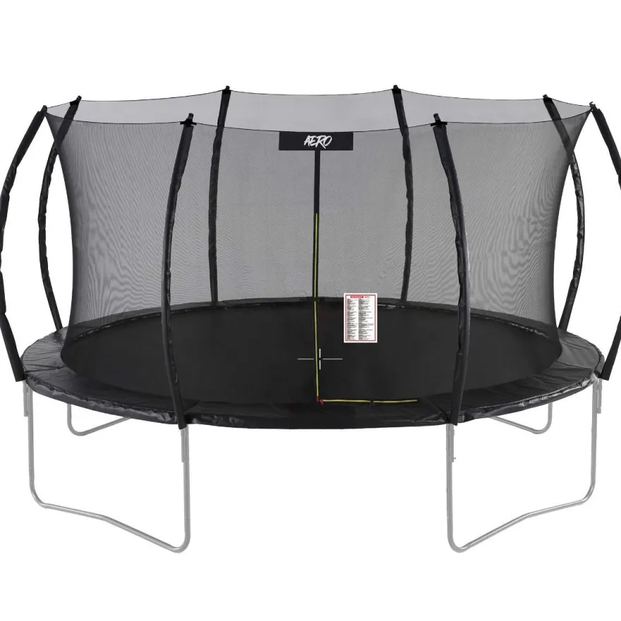 Trampoliini React Aero, Ø427cm, turvaverkolla