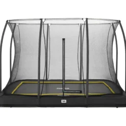 Trampoliini Salta Comfort Edition Inground, 214x305cm, musta, sis. turvaverkko