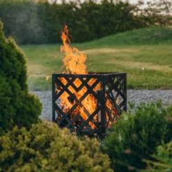 Tulikori GrillSymbol Sverre, 48x48cm, musta