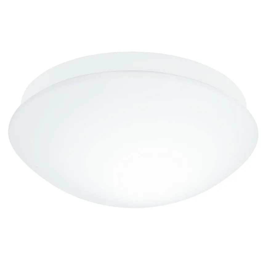 Tunnistinvalaisin Eglo Bari-M, 20W, Ø275x110mm, E27, IP44, valkoinen