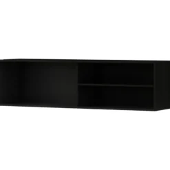 TV-taso Eltap Meorati 150, seinäkiinnitys, musta/tammi