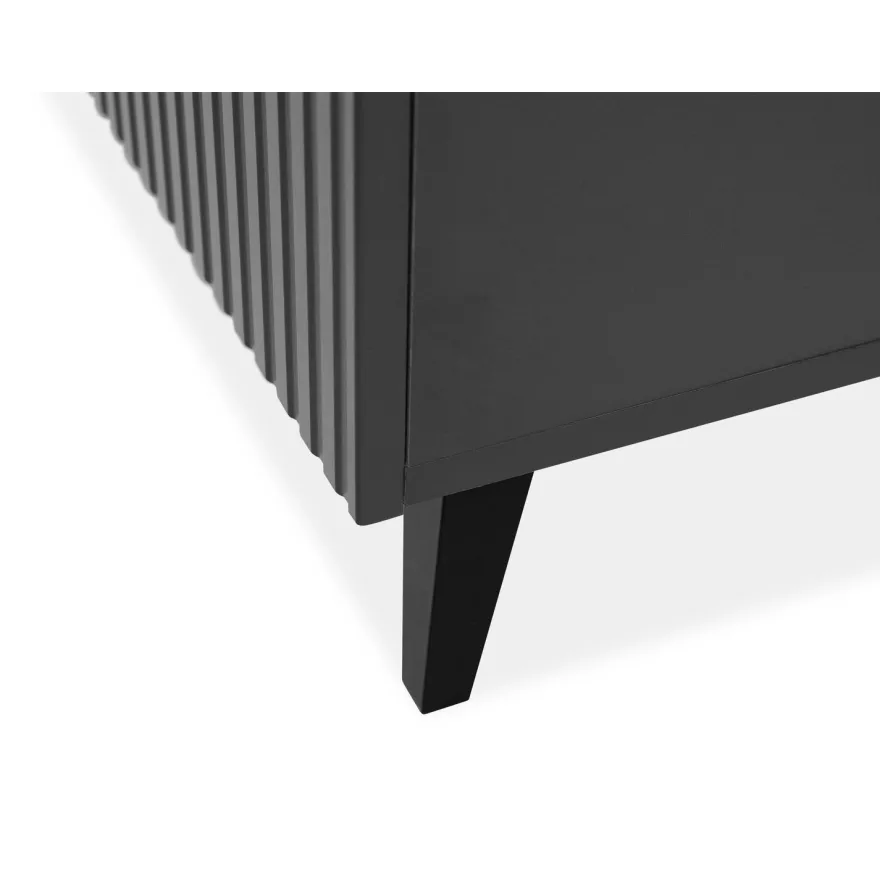 TV-taso VAMOS GREY 200, tummanharmaa (5347)