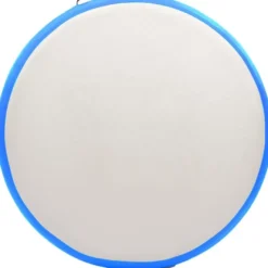 Täytettävä voimistelumatto pumpulla 100x100x20cm PVC sininen