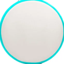Täytettävä voimistelumatto pumpulla 100x100x10 cm PVC vihreä