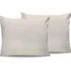 Tyynyliina Linento Cream, 50x80cm, 2kpl, kerma