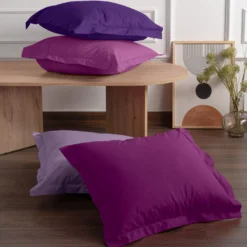 Tyynyliina Linento Tonne Viole, 50x80cm, 2kpl, violetti