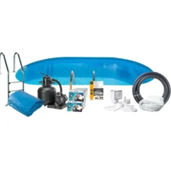 Uima-allaspaketti Swim & Fun Basic InGround 150, 600 x 320 cm upotettava