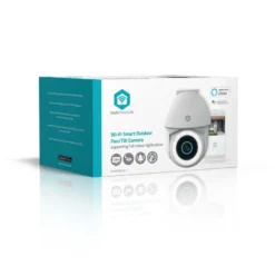 Ulkokamera Nedis SmartLife, 3MP Full HD 1296p, Wi-Fi, käännettävä/kallistettava