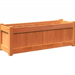 Ulkokukkalaatikko vahanruskea 90x31x31 cm, mänty